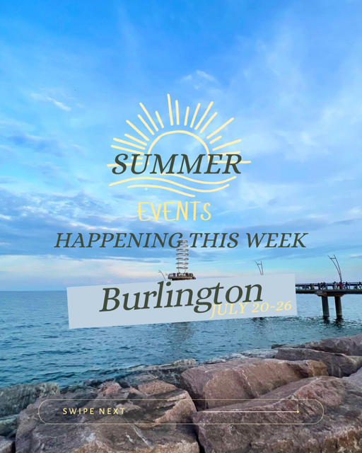Best Events In Burlington This Week | July 19–26, 2026